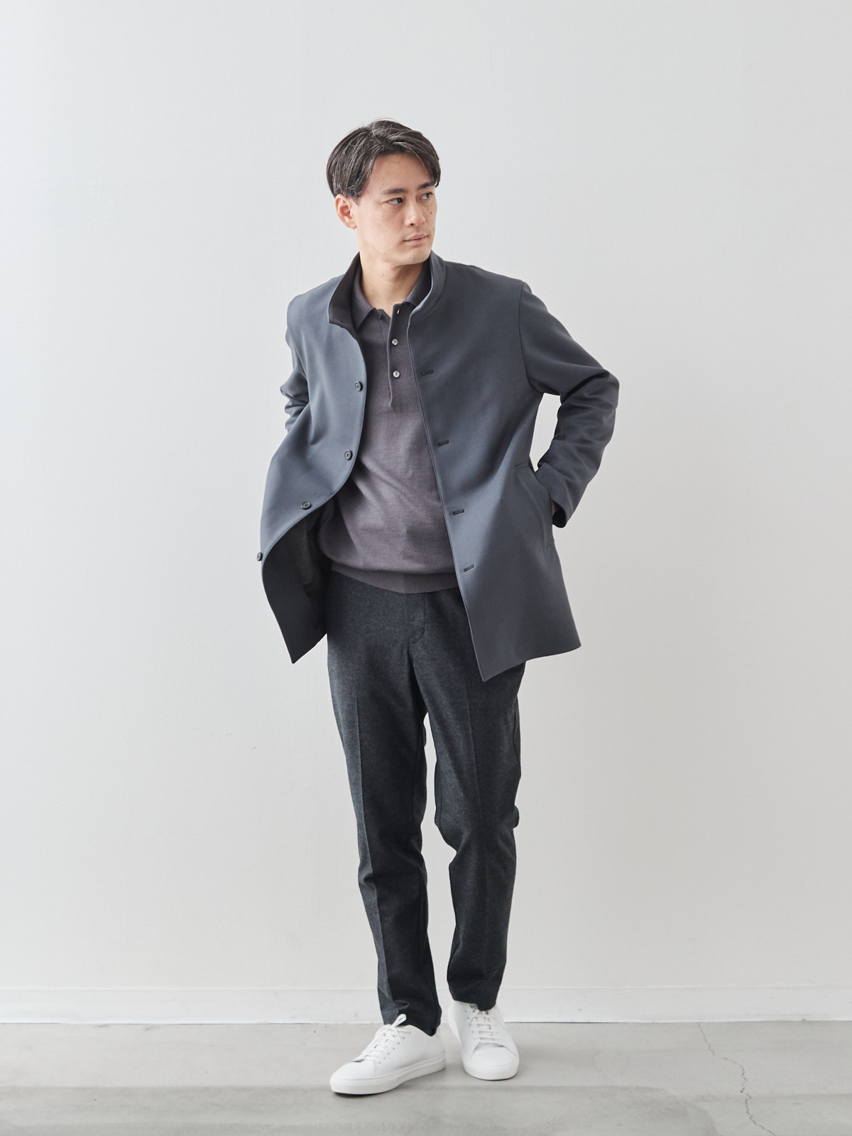 モデル 181cm 71kg サイズ L