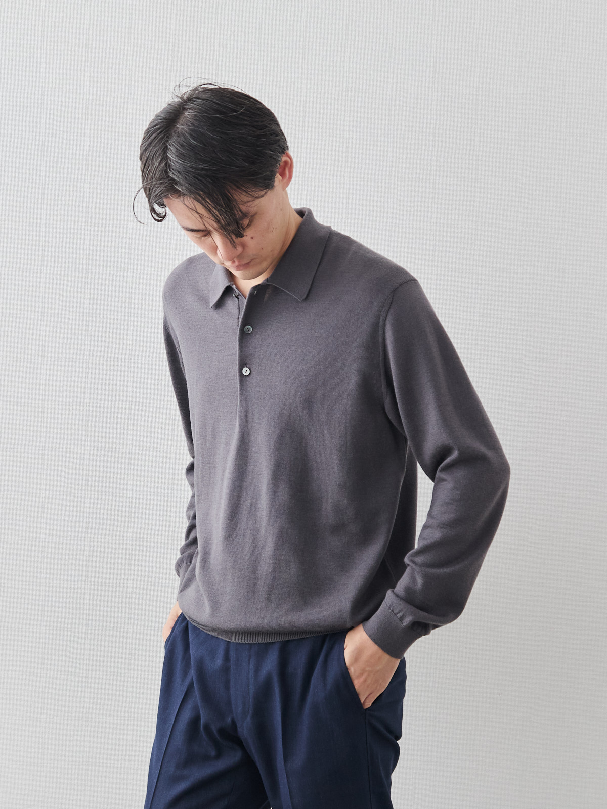 モデル 181cm 71kg サイズ L