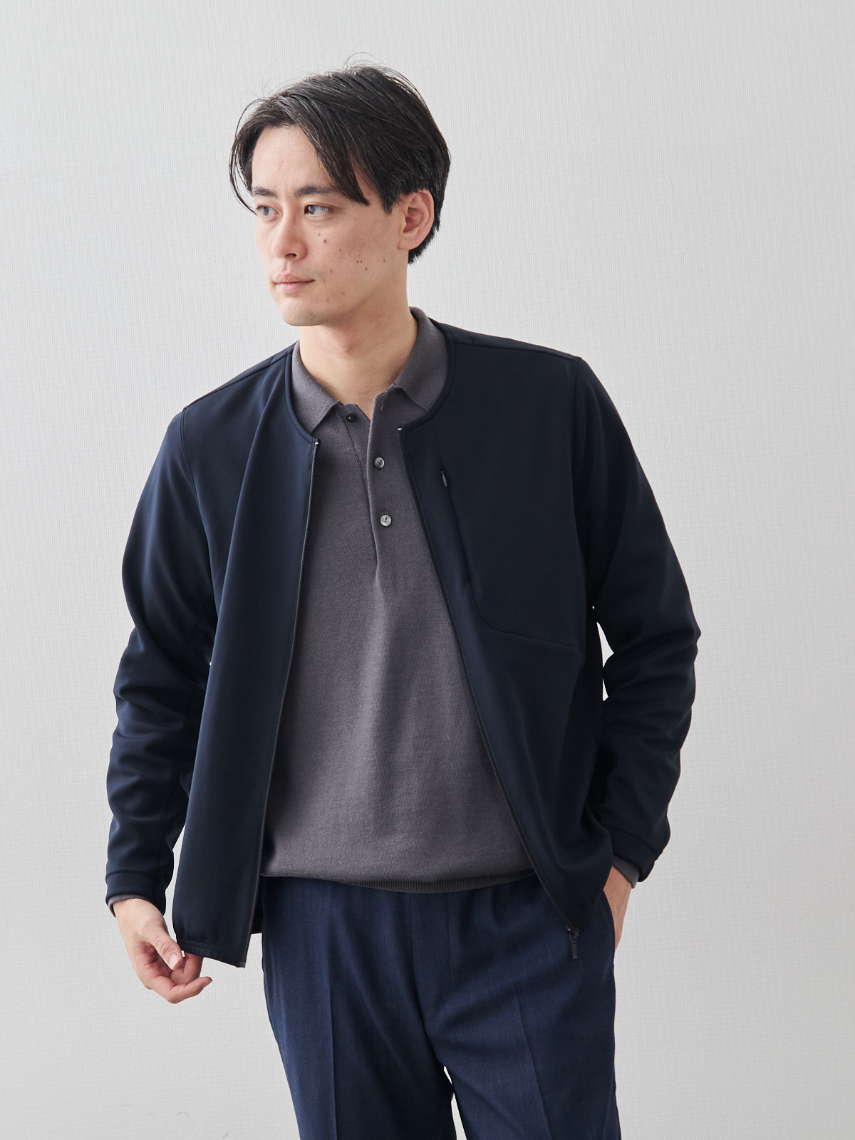 モデル 181cm 71kg サイズ L