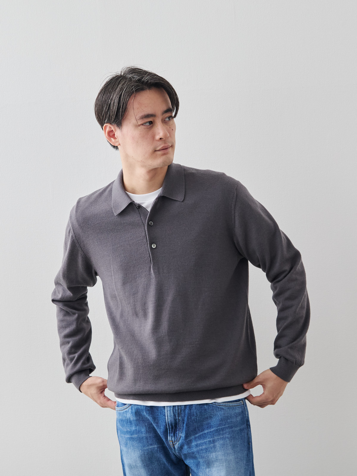 モデル 181cm 71kg サイズ L