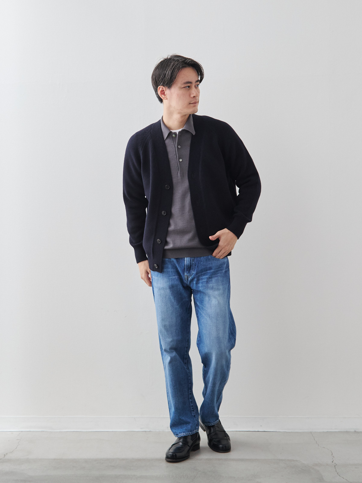 モデル 181cm 71kg サイズ L