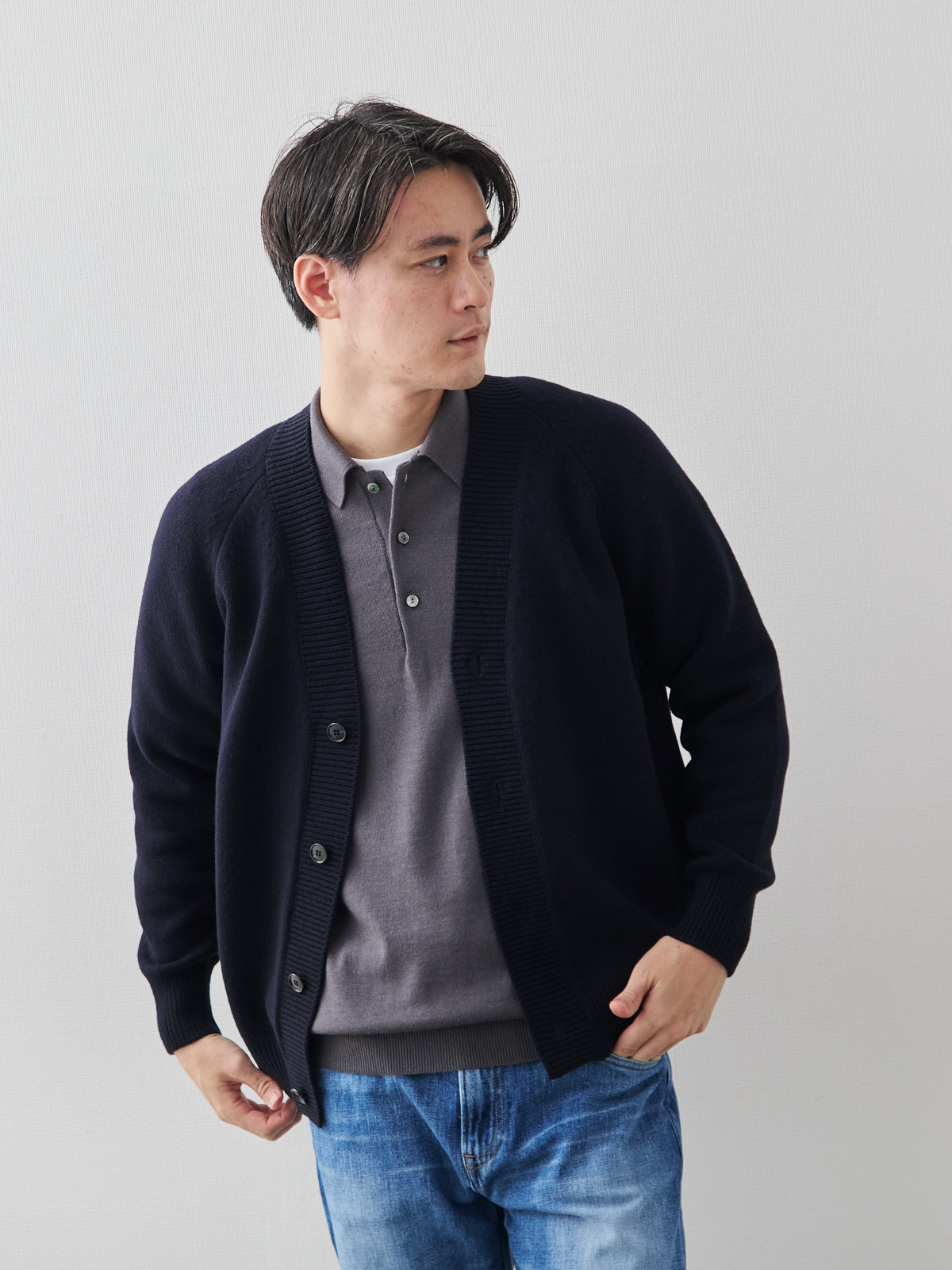 モデル 181cm 71kg サイズ L