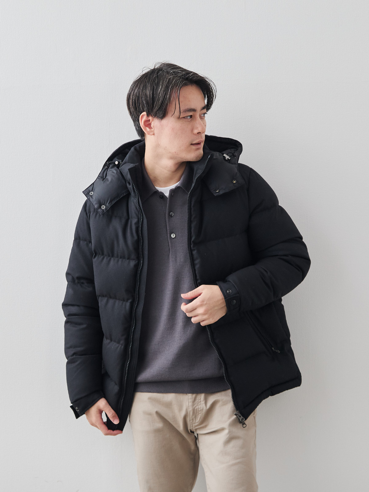 モデル 181cm 71kg サイズ L