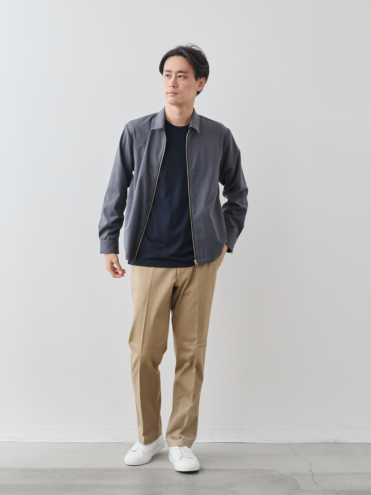 モデル 181cm 71kg サイズ L