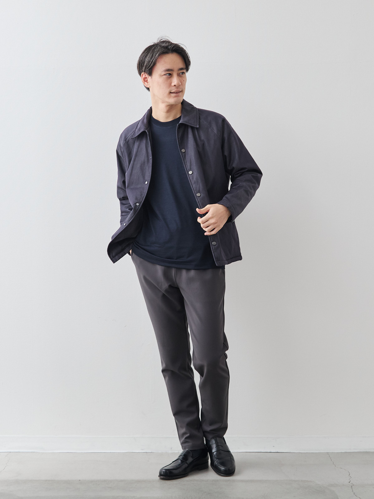 モデル 181cm 71kg サイズ L