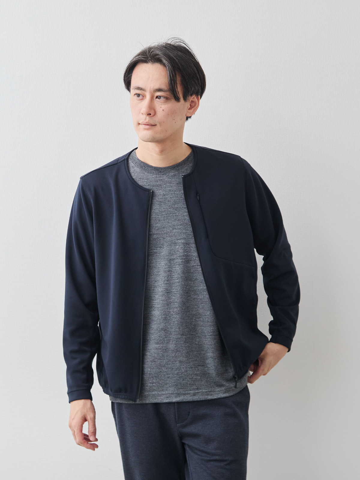 モデル 181cm 71kg サイズ L