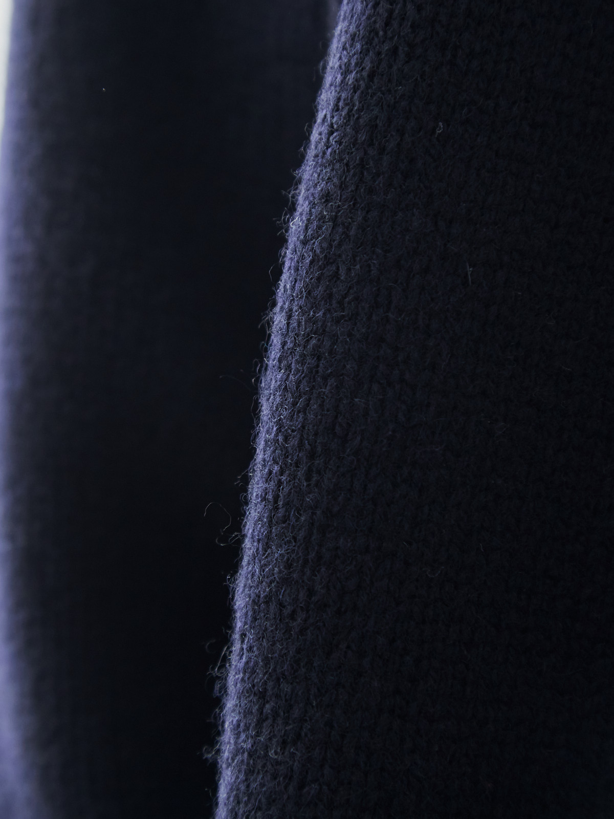 カシミヤブレンド Premium ローゲージ・カーディガン/ネイビー