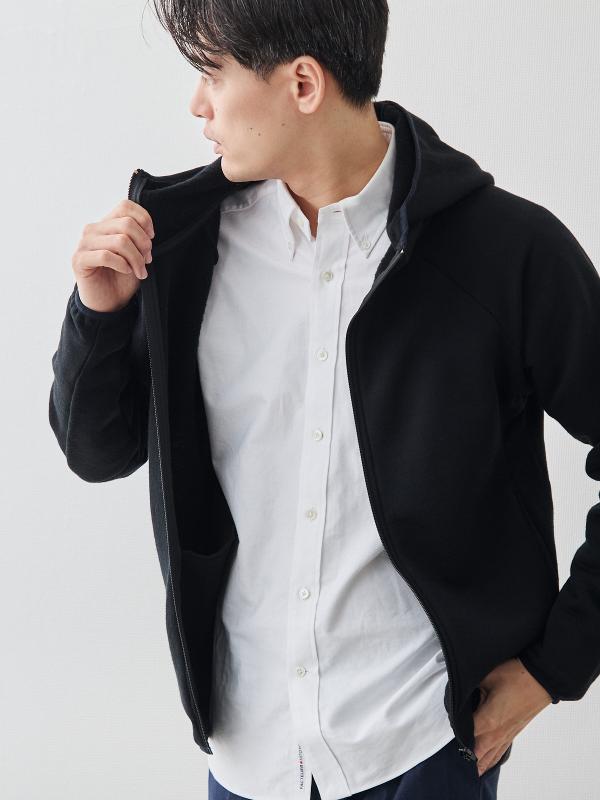 モデル 181cm 71kg サイズ L