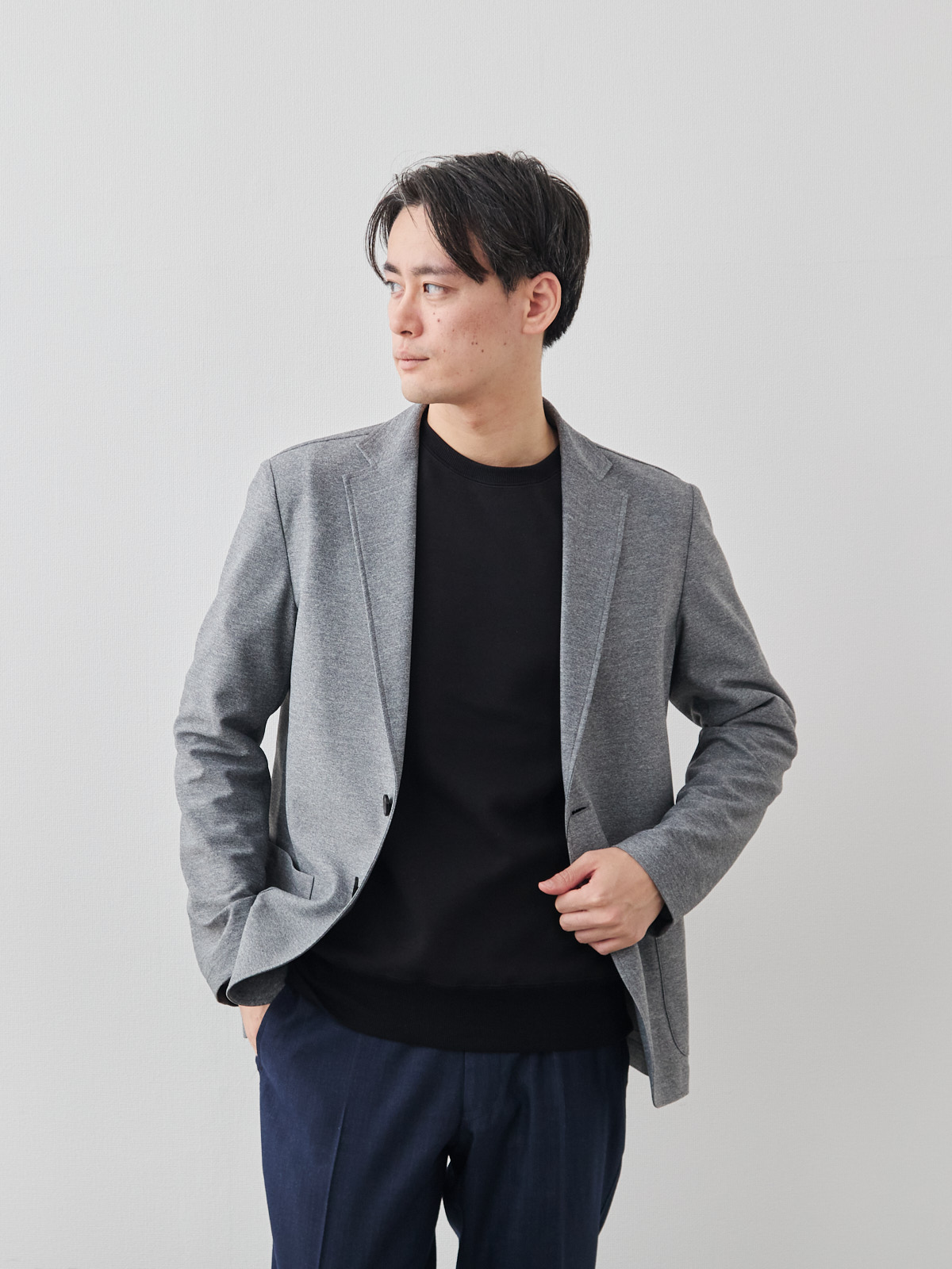 モデル 181cm 71kg サイズ L