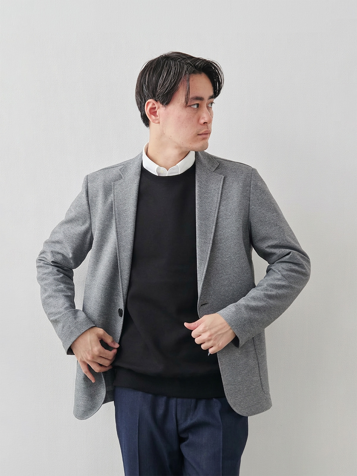 モデル 181cm 71kg サイズ L