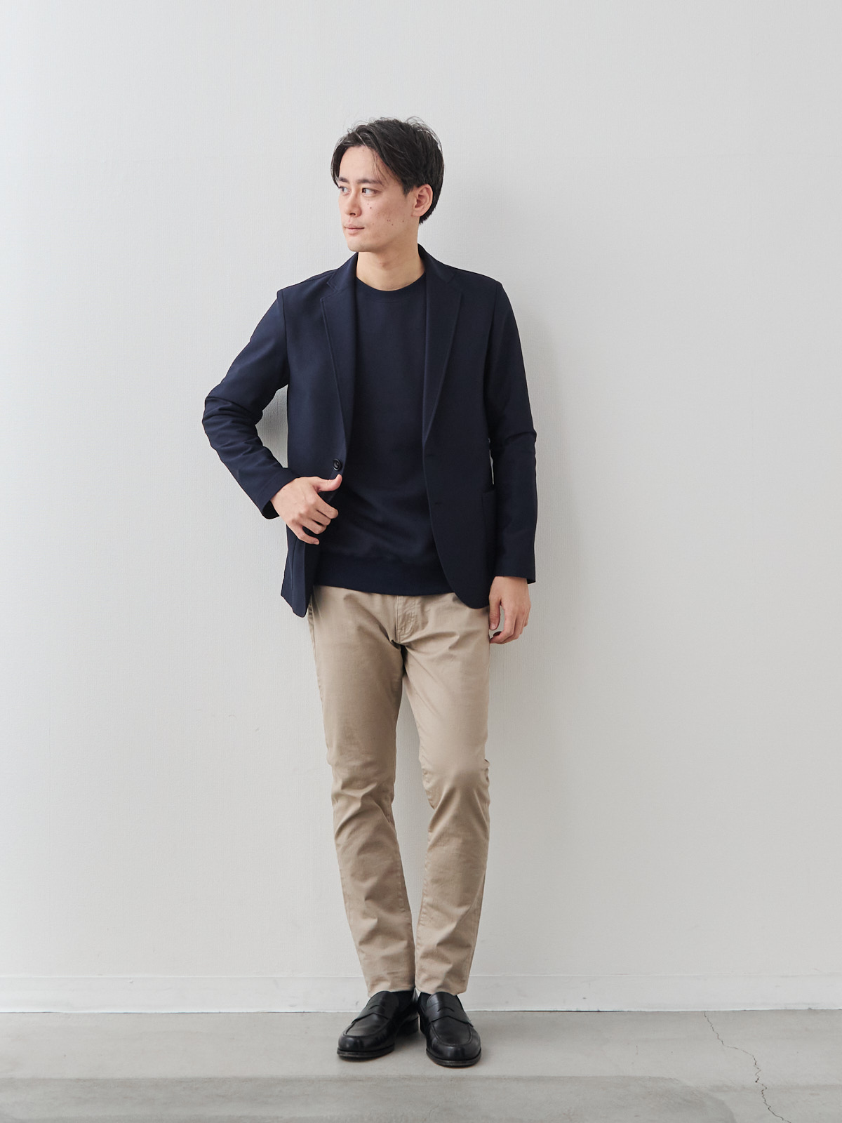 モデル 181cm 71kg サイズ L