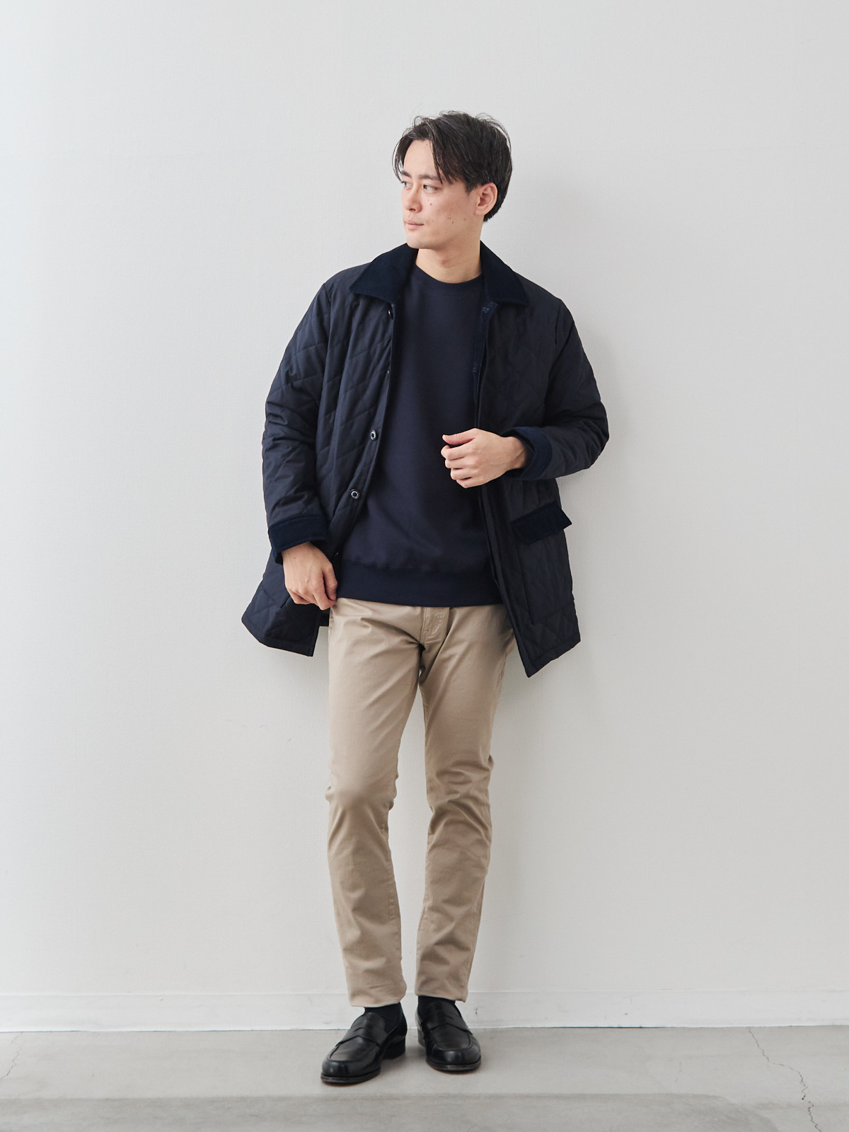 モデル 181cm 71kg サイズ L