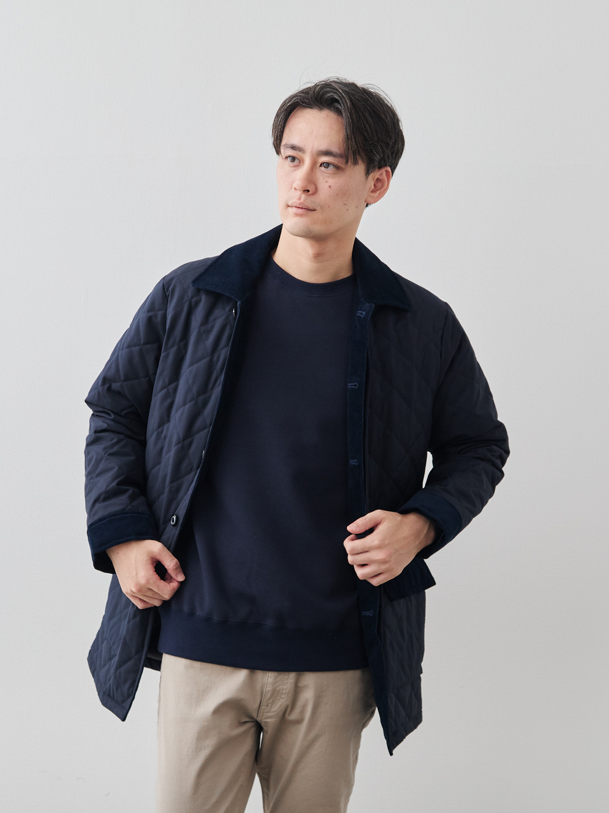 モデル 181cm 71kg サイズ L